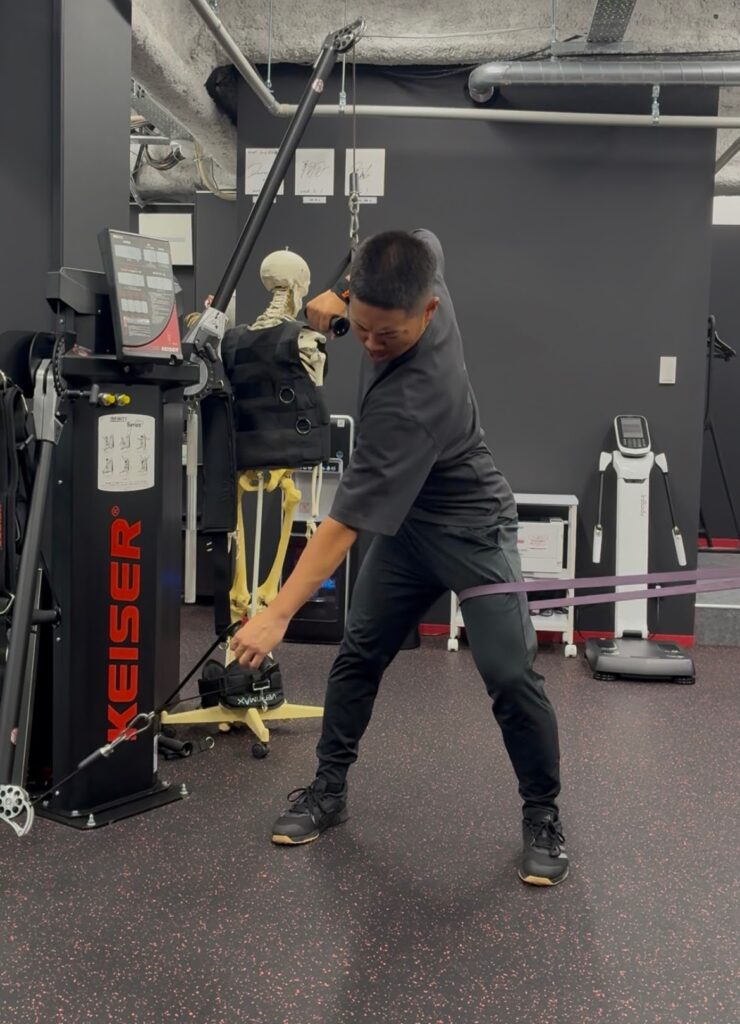 プロゴルファーの竹内　大選手が来てくれました！